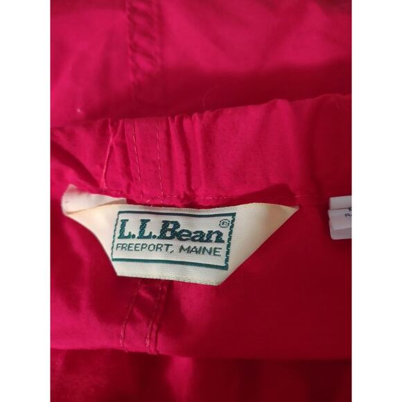 Vintage L.L. Bean Windbreaker Track Pants Full Side Zip Large Made in the USA - Picture 4 of 7
